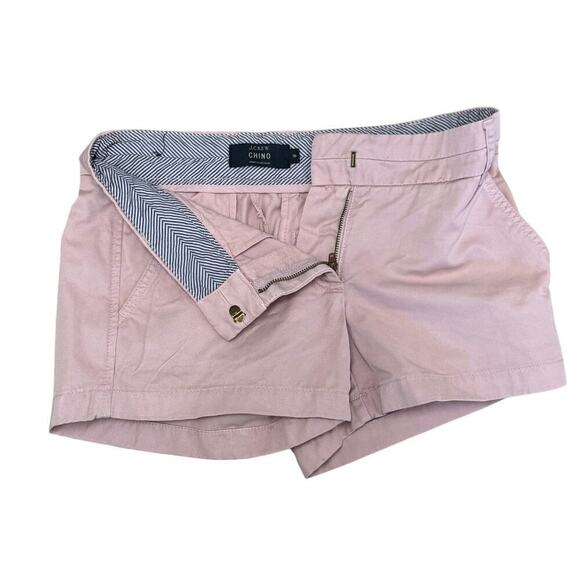 J.Crew Chino Shorts Pink Cotton Style 61456 | Classic Mid-Rise | Women’s - Picture 4 of 7